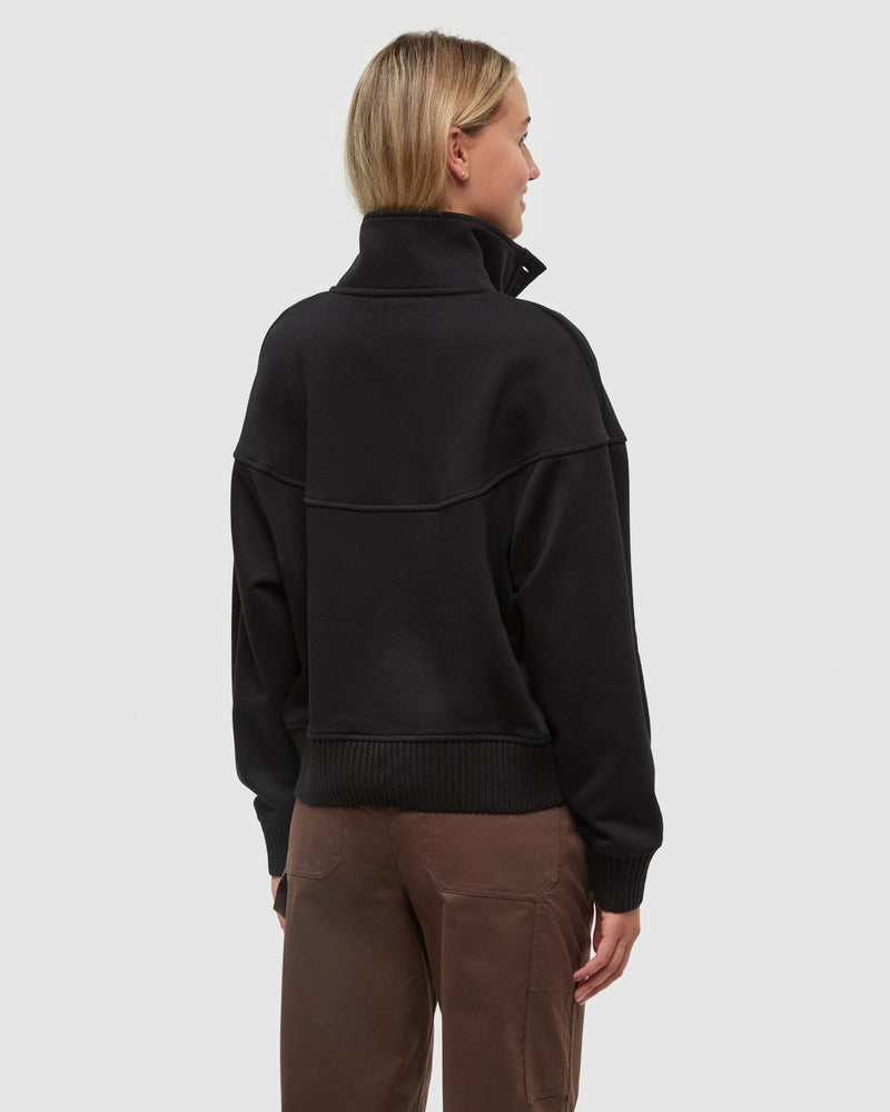 Black-14-Snap-Color-Block-Fleece-Sweatshirt