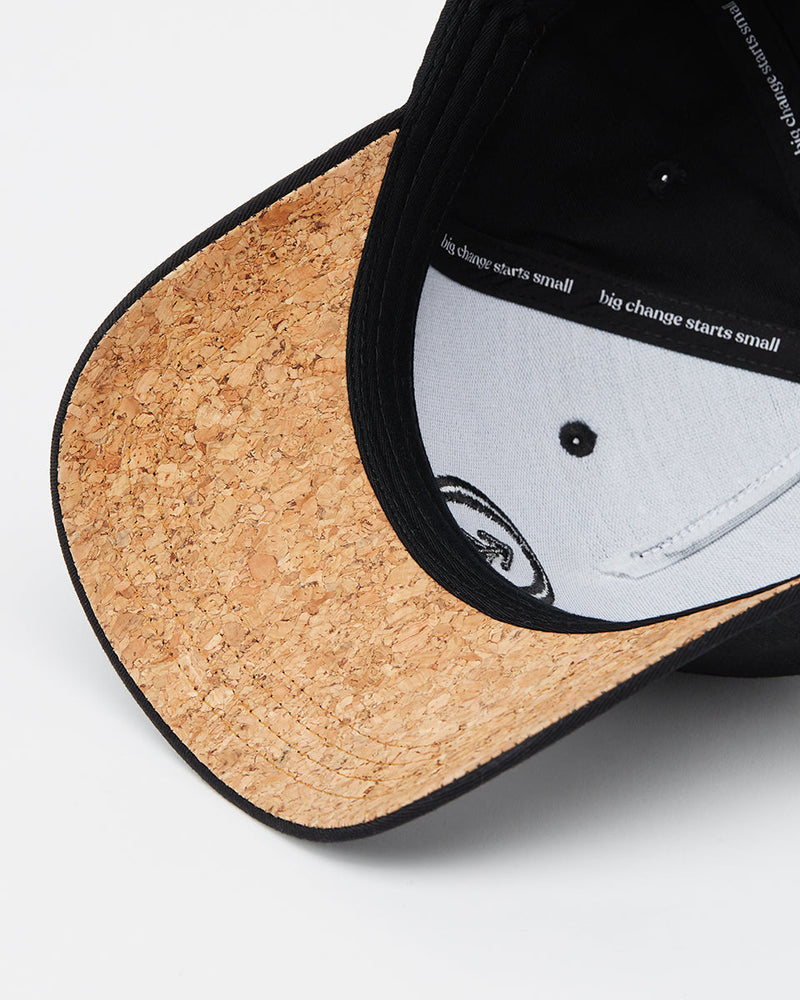 Black-5-Panel-High-Profile-Baseball-Cap