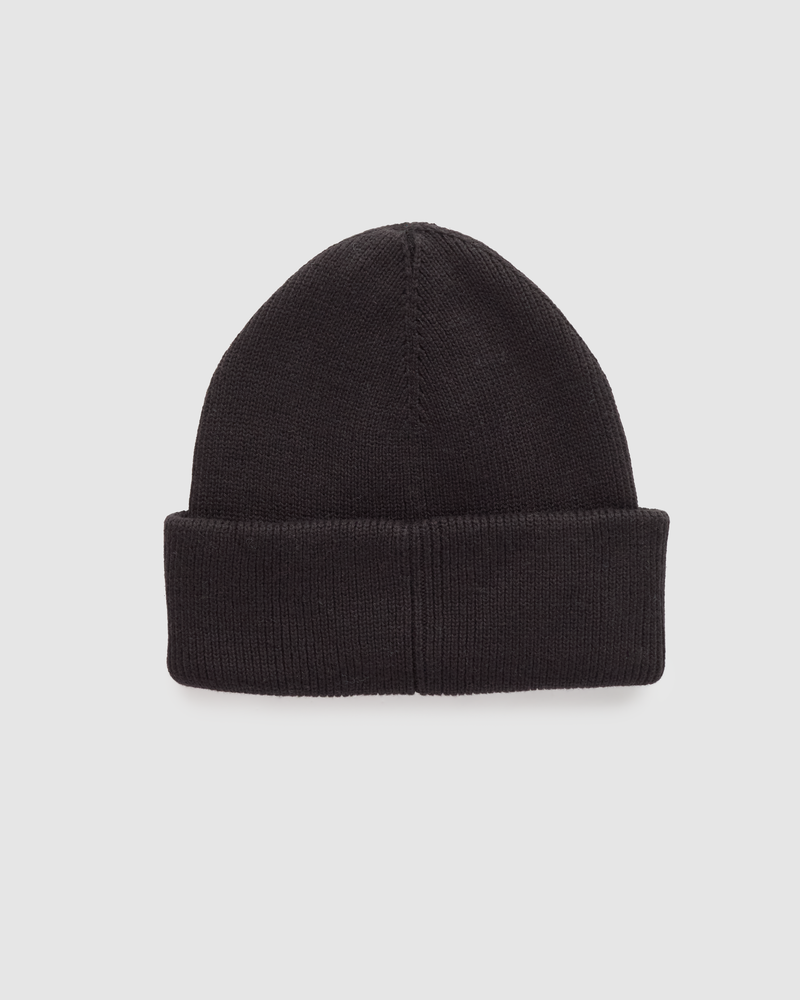 Black-Graphic-Patch-Organic-Cotton-Beanie