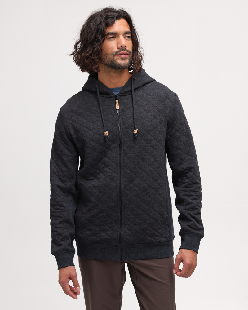 Black-M-Quilted-Heather-Fleece-Hoodie