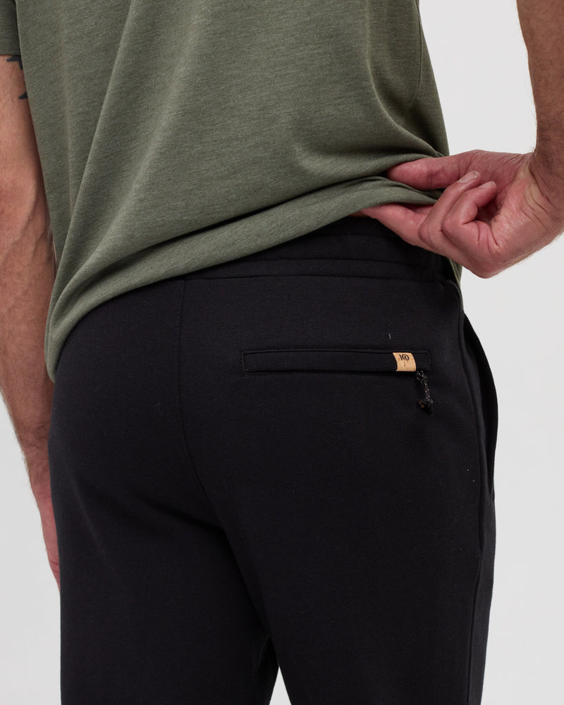 Black-Men_s-Fleece-Straight-leg-Sweatpants