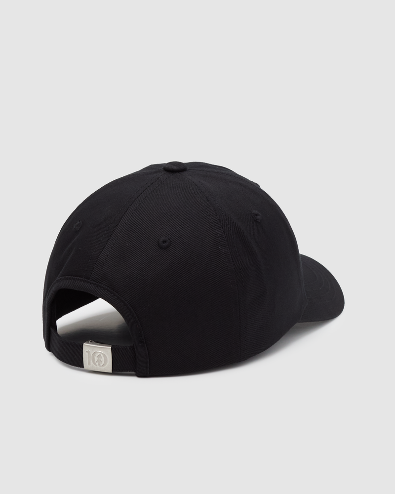 Black-Organic-Cotton-Low-Profile-Embroidered-Baseball-Cap