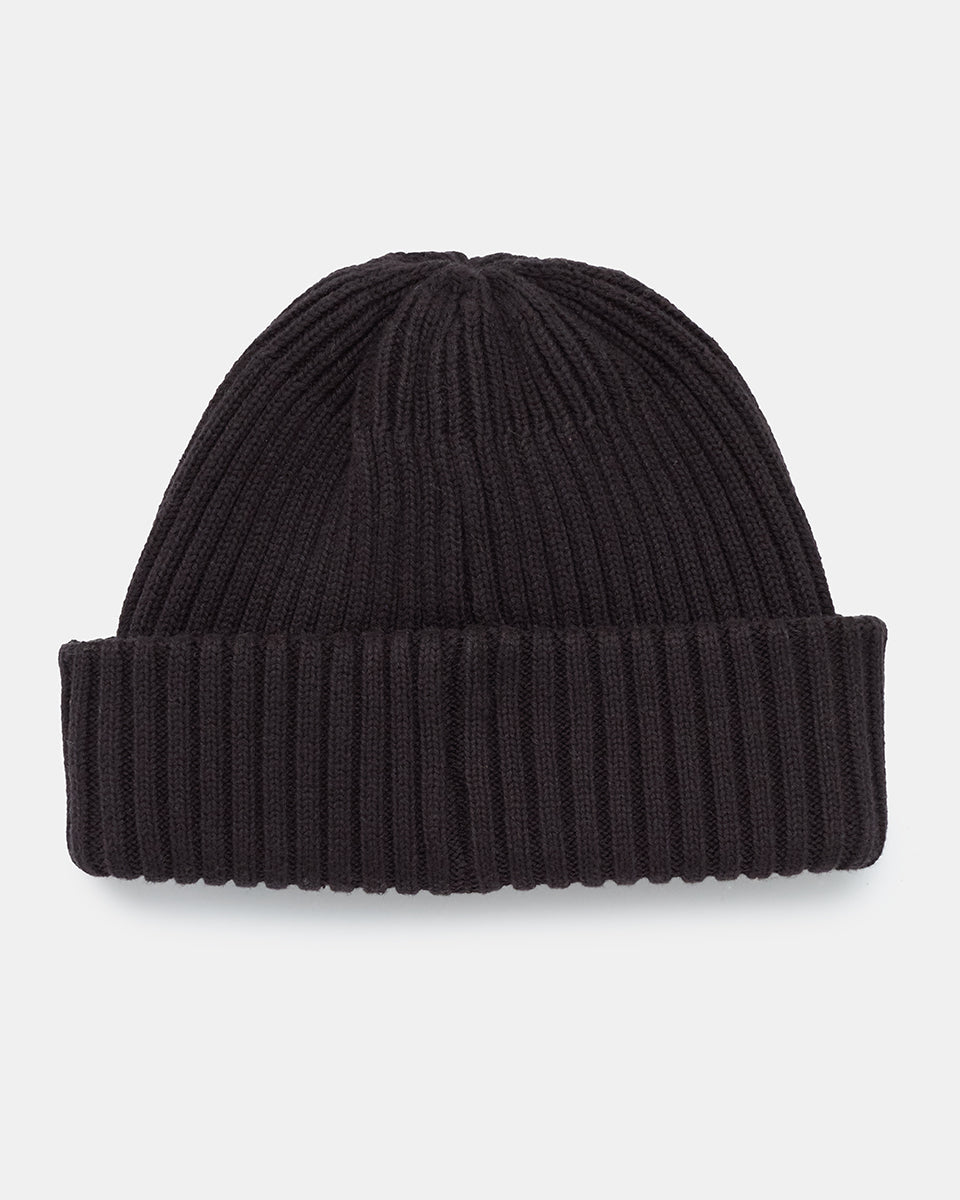 Accessories Short Ribbed Beanie | Organic Cotton