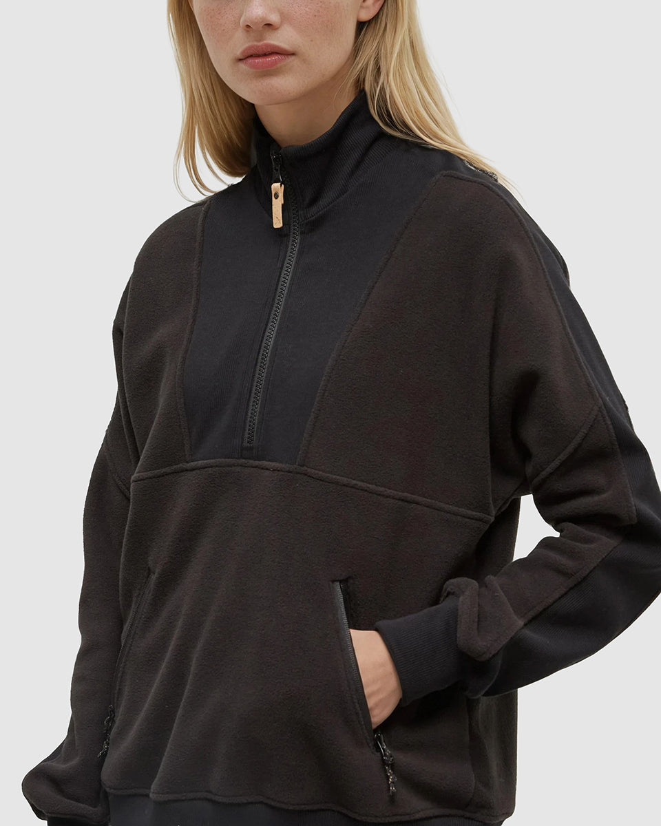 Womens Pikes Half Zip | Recycled Polyester