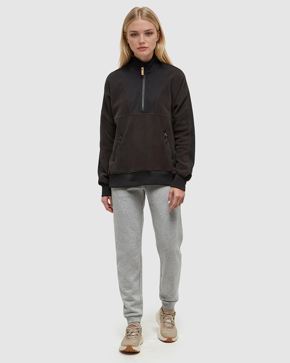Womens Pikes Half Zip | Recycled Polyester