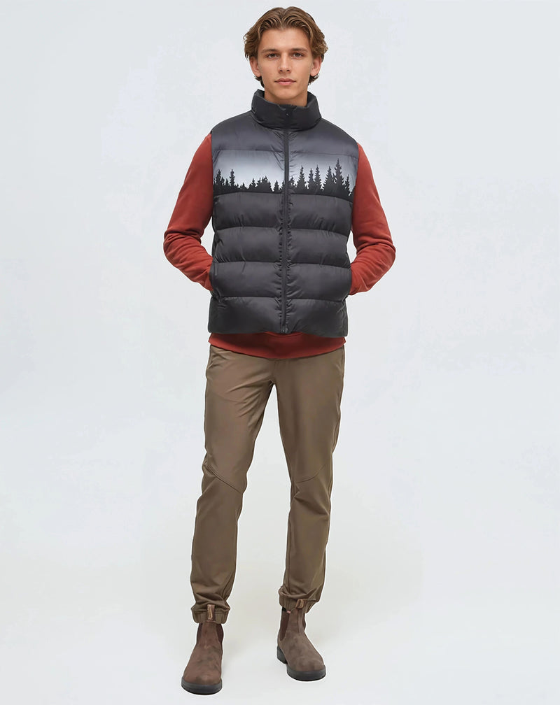 Juniber Shell Mens Cloud Shell Juniper Puffer Vest | Recycled Polyester