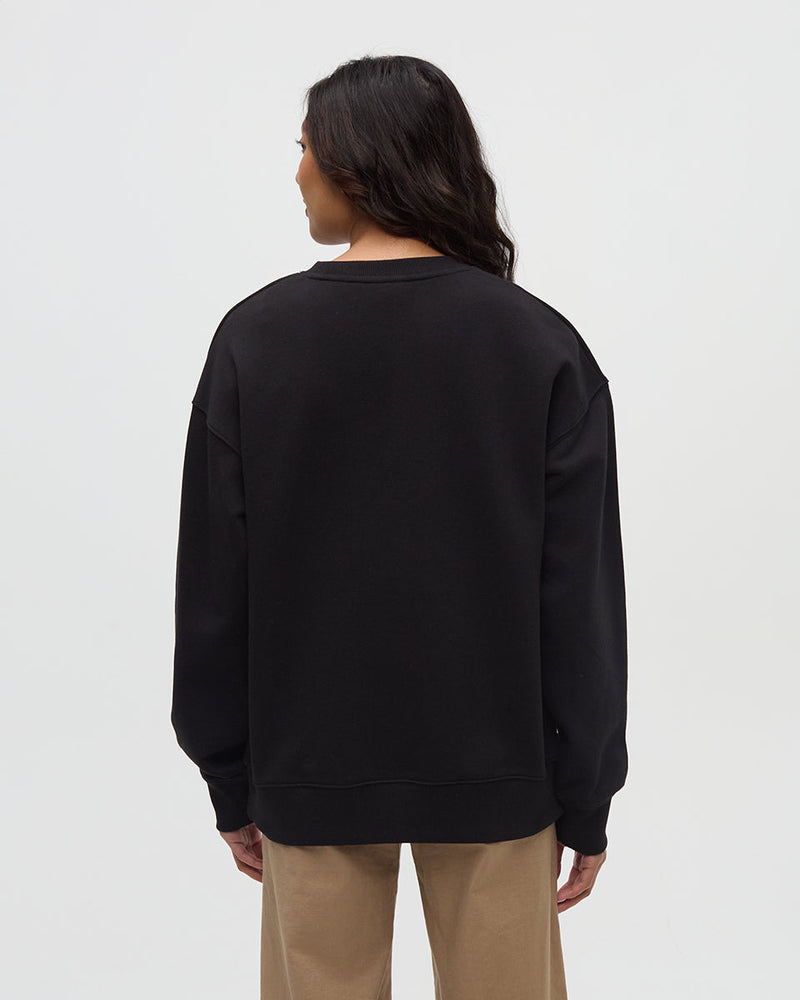 Black-Relaxed-Graphic-Crew-Neck-Sweatshirt