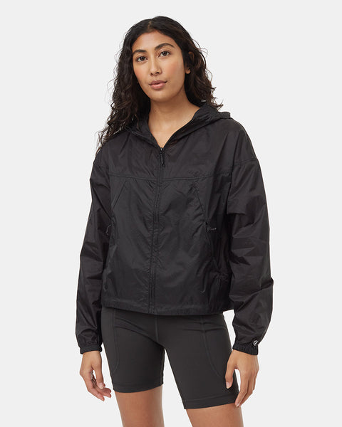 Black-Relaxed-Hooded-Zip-Up-