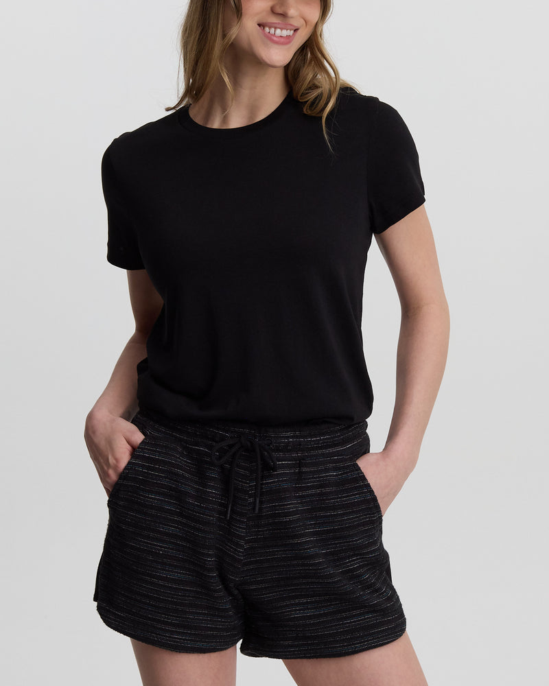 Black-TreeBlend-Classic-T-Shirt