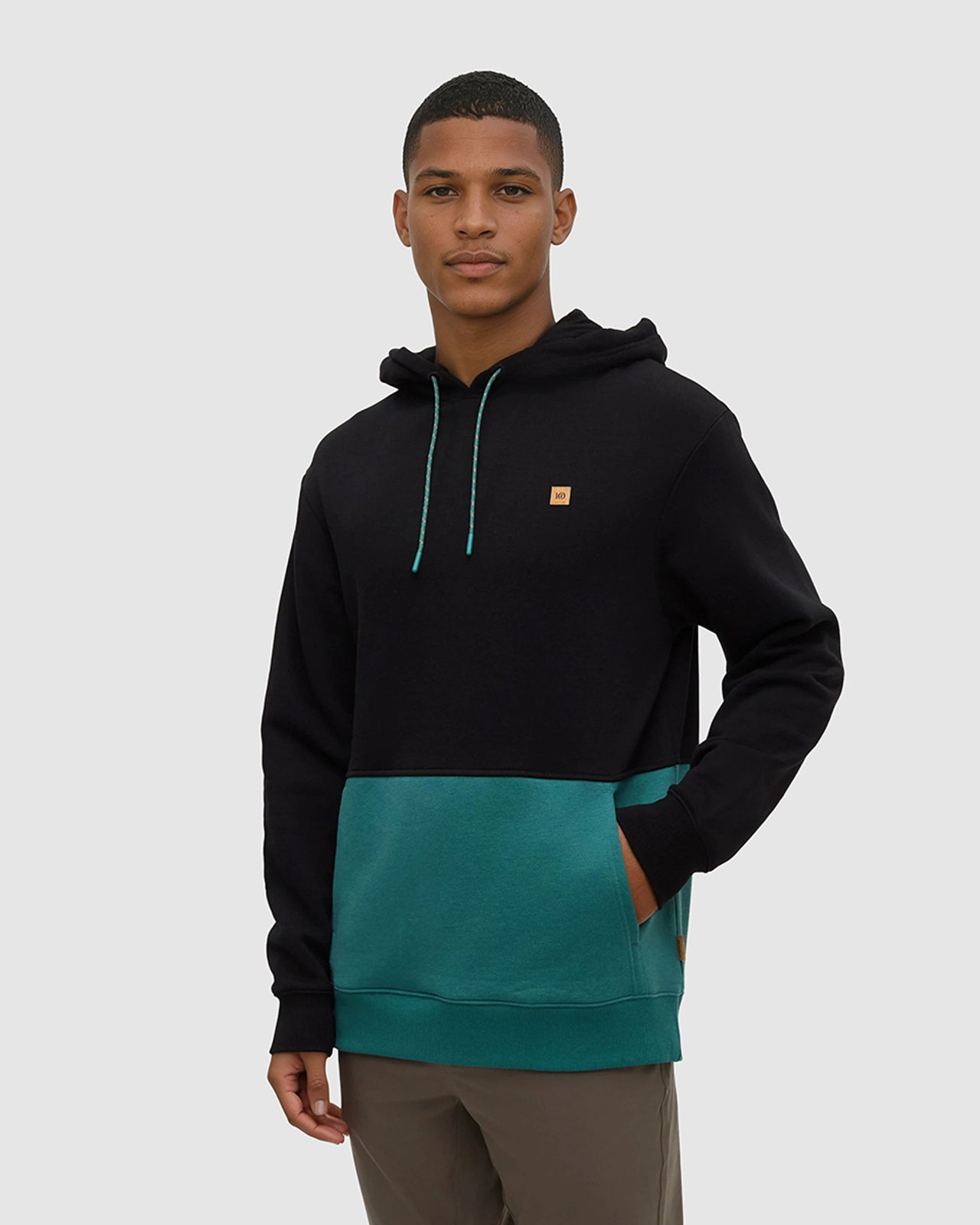 Mens Retro Juniper Classic Hoodie | Organic Cotton