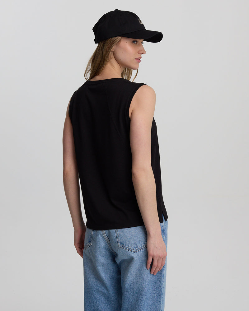 Black-Treeblend-Relaxed-Fit-Tank-Top