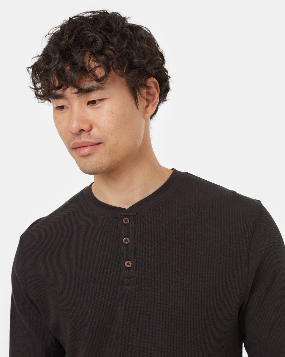Mens Freemont Henley | Recycled Materials