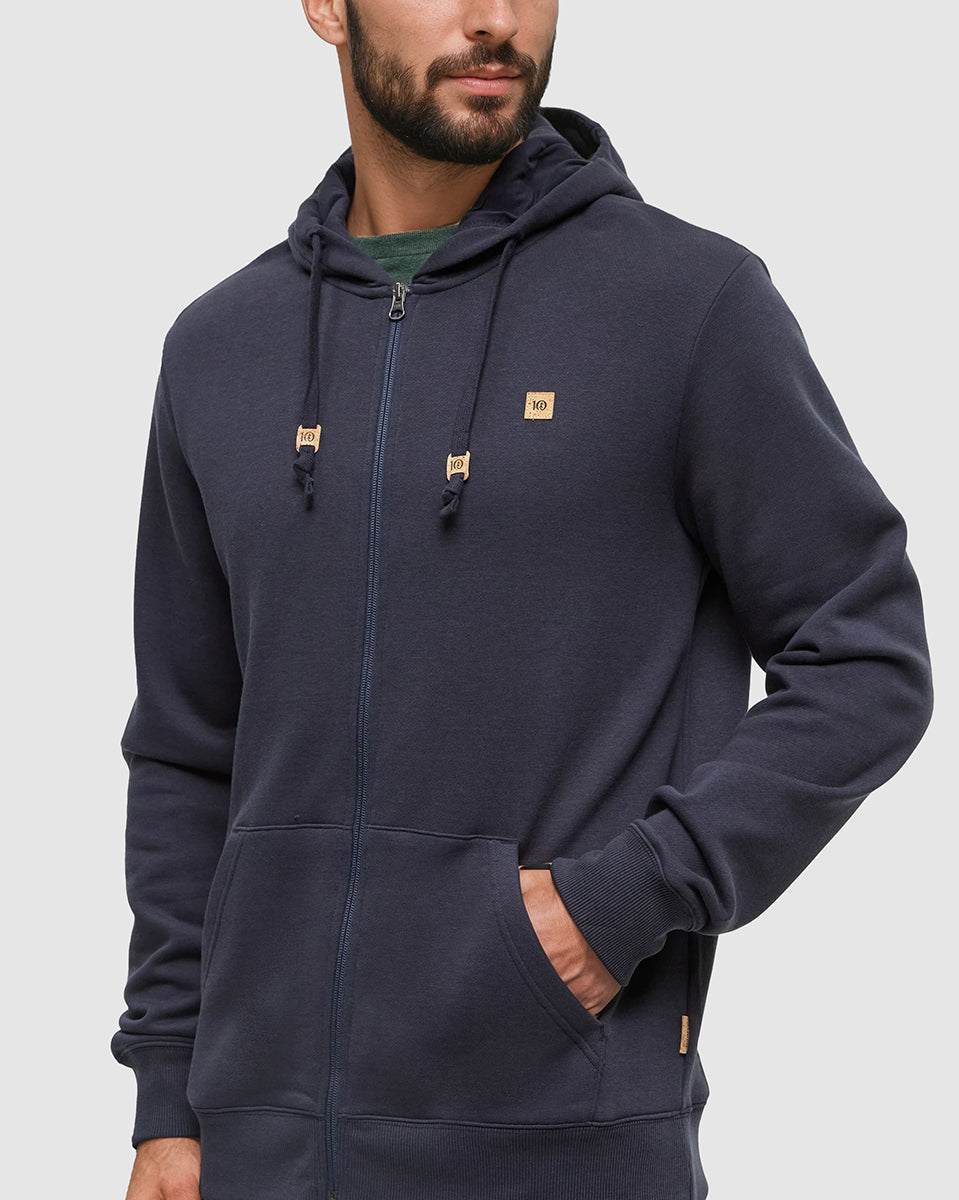 Mens Reynard Zip Hoodie | Recycled Materials