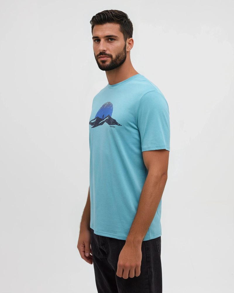 Blue-Men_s-Graphic-T-Shirt