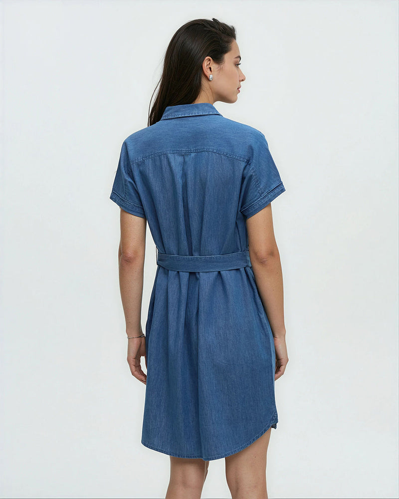 Blue-Organic-Cotton-Denim-Relaxed-Dress