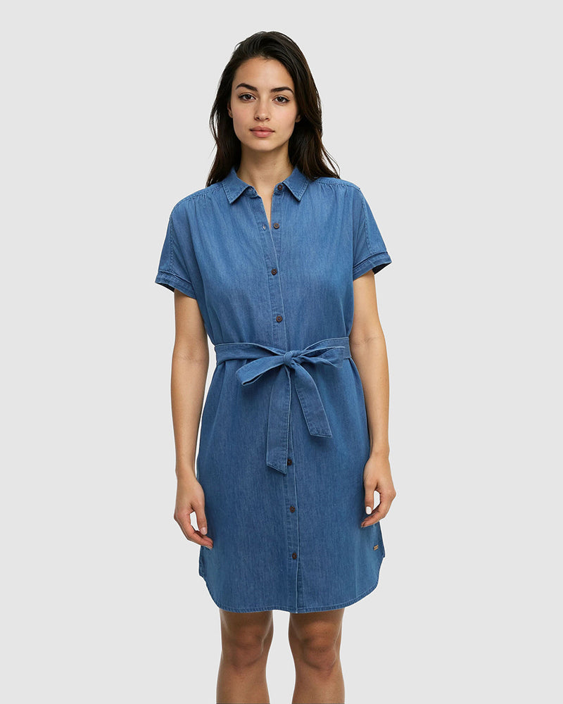 Blue-Organic-Cotton-Denim-Relaxed-Dress