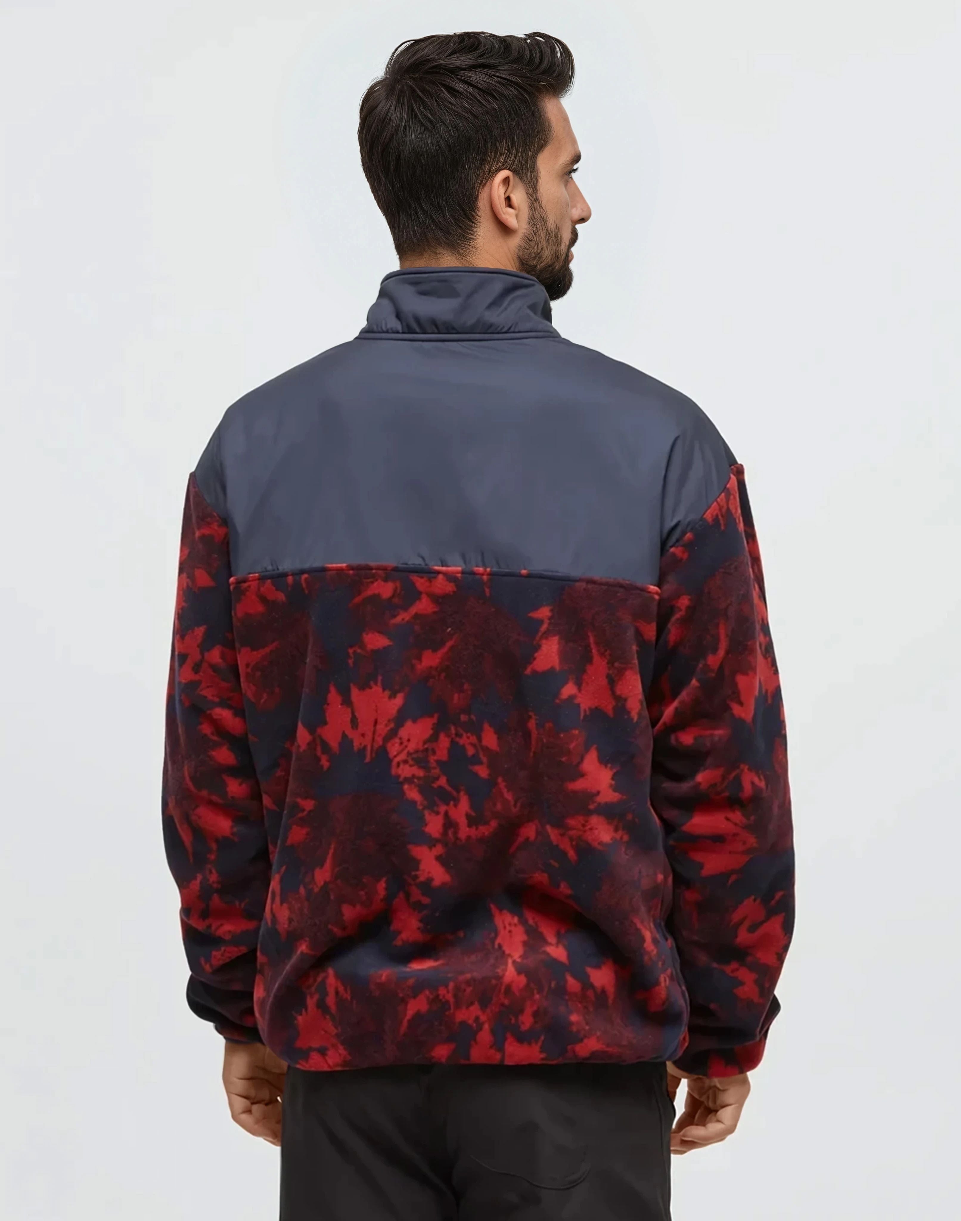 Mens Stave 1/4 Snap | Recycled Polyester