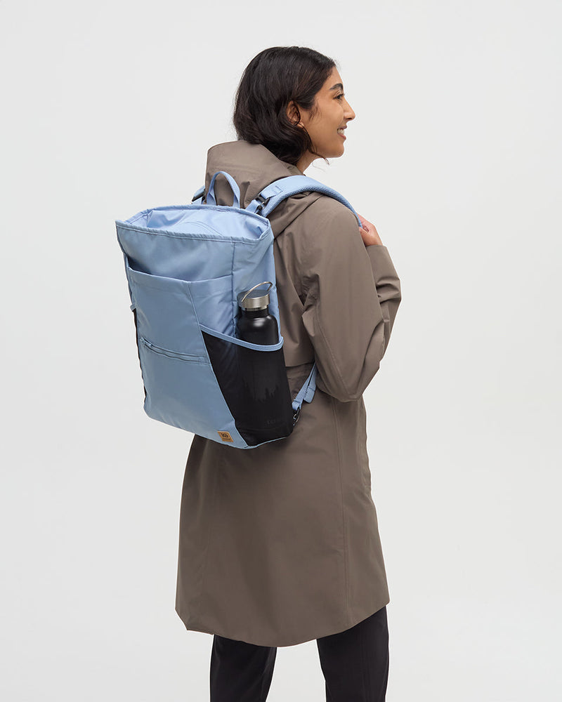 Blue-Recycled-Polyester-Tote-BackPack