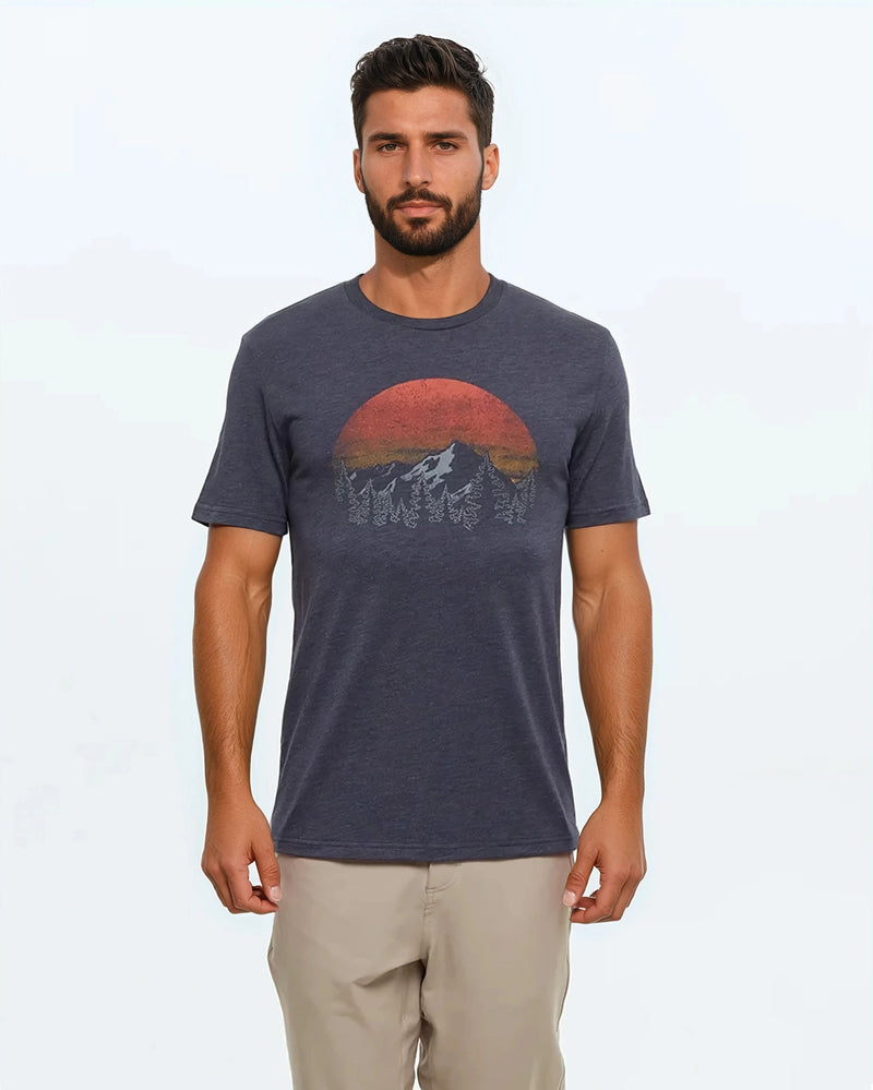 T-shirt Vintage Sunset