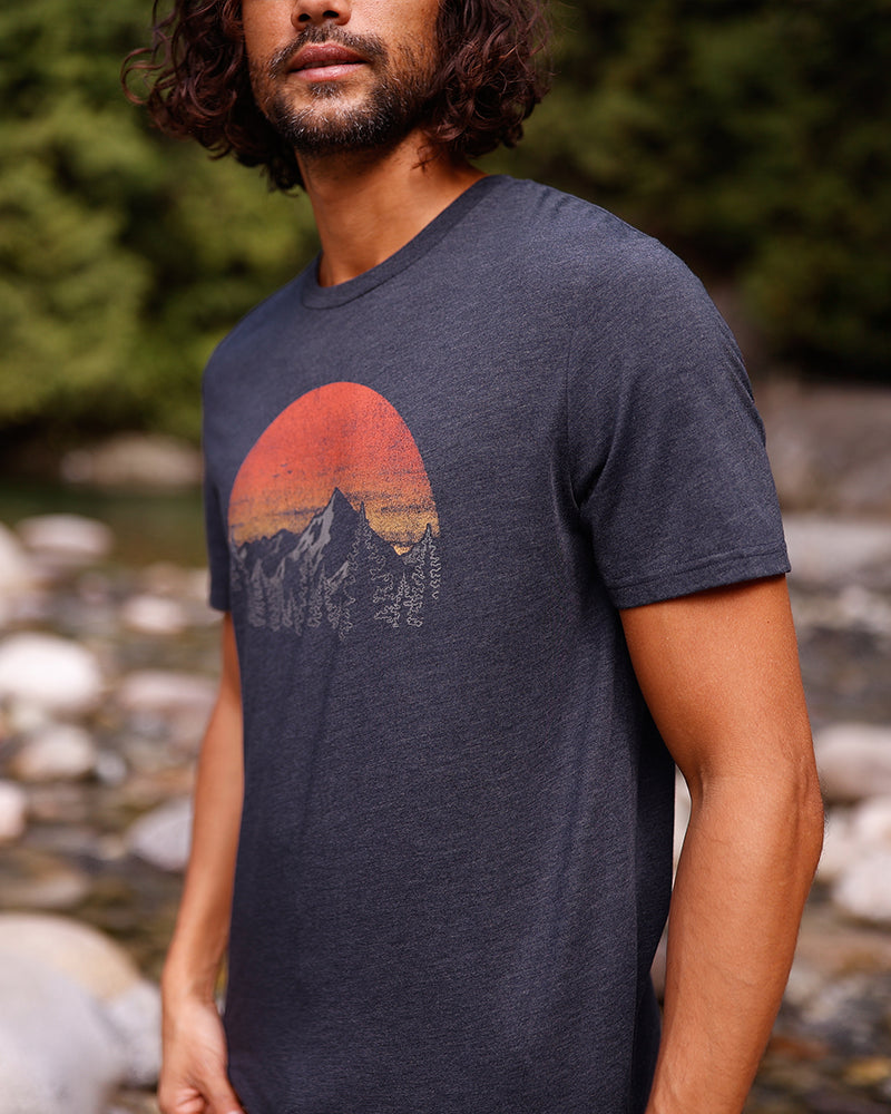 T-shirt Vintage Sunset