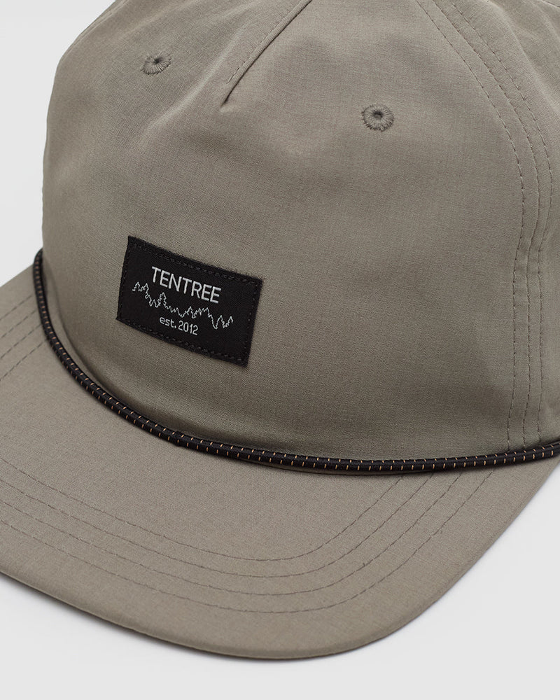 Brown-5-Panel-Flat-Brim-Medium-Baseball-Cap