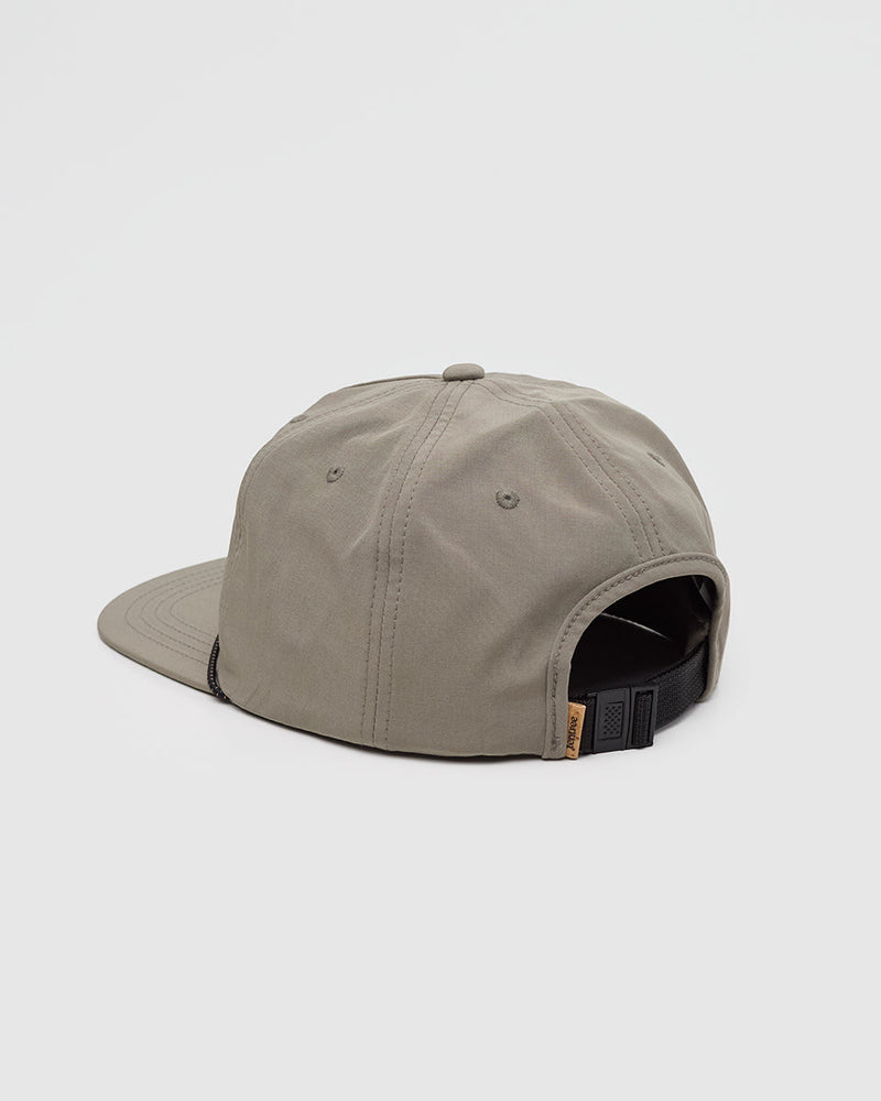 Brown-5-Panel-Flat-Brim-Medium-Baseball-Cap