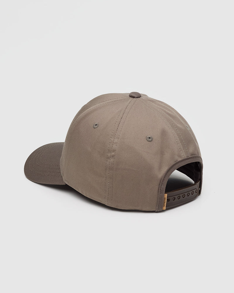 Brown-6-Panel-Medium-Profile-Baseball-Cap