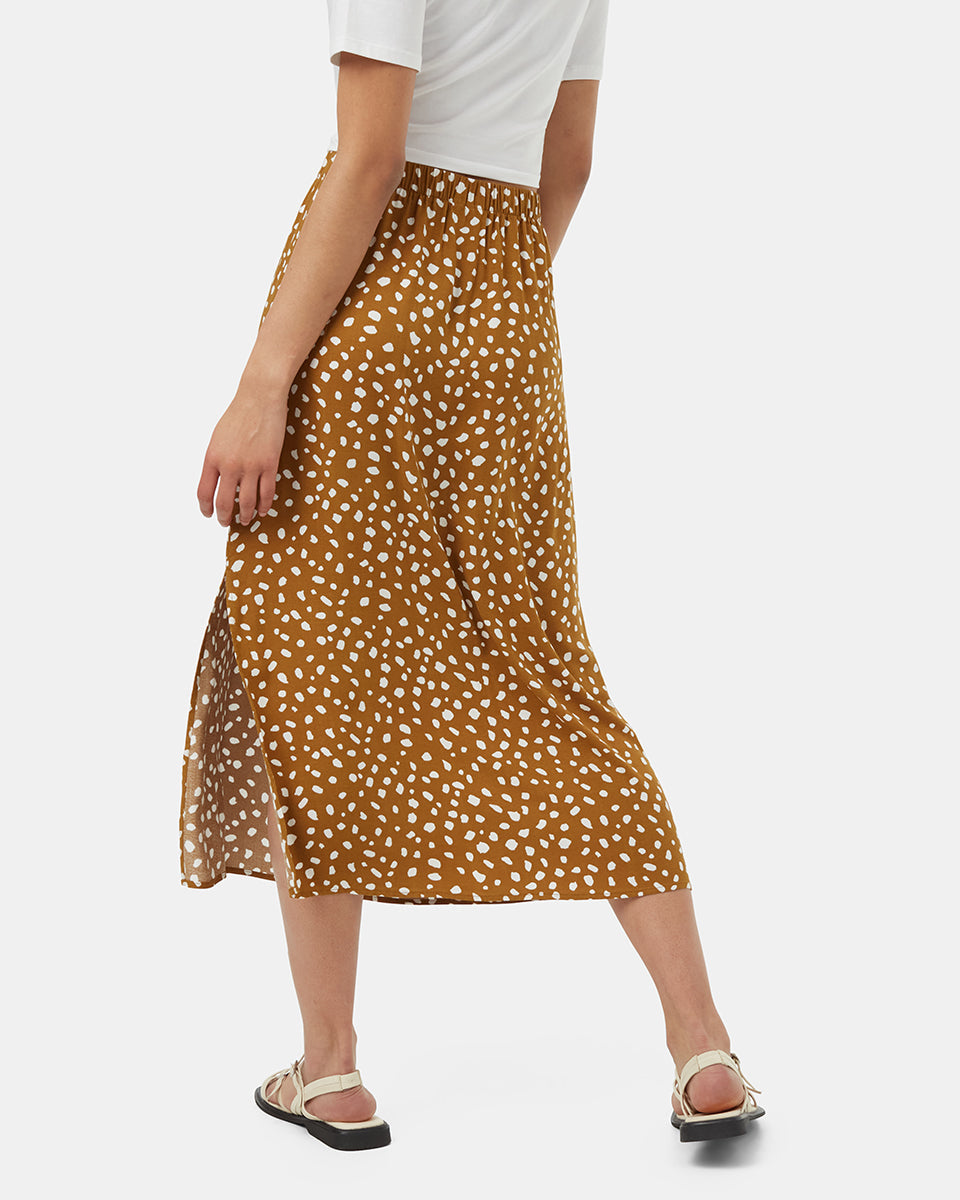 Womens EcoWoven Crepe Skirt | ECOVERO