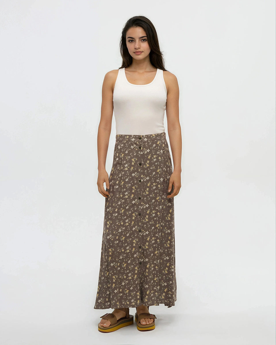 Womens Ashland Skirt | EcoWoven Crepe