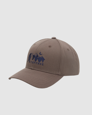 Brown-Mid-profile-Adjustable-Hat