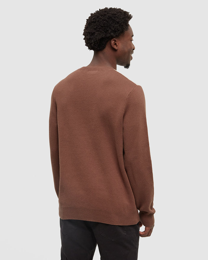 Brown-Organic-Cotton-Graphic-Sweater