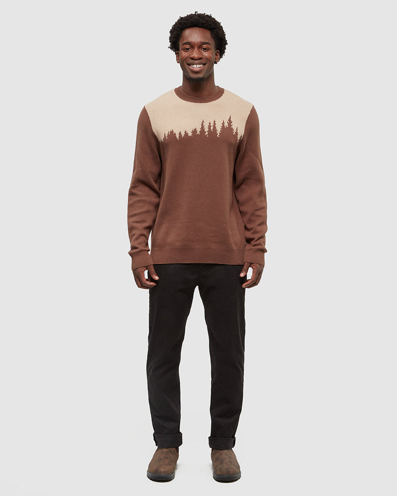 Brown-Organic-Cotton-Graphic-Sweater