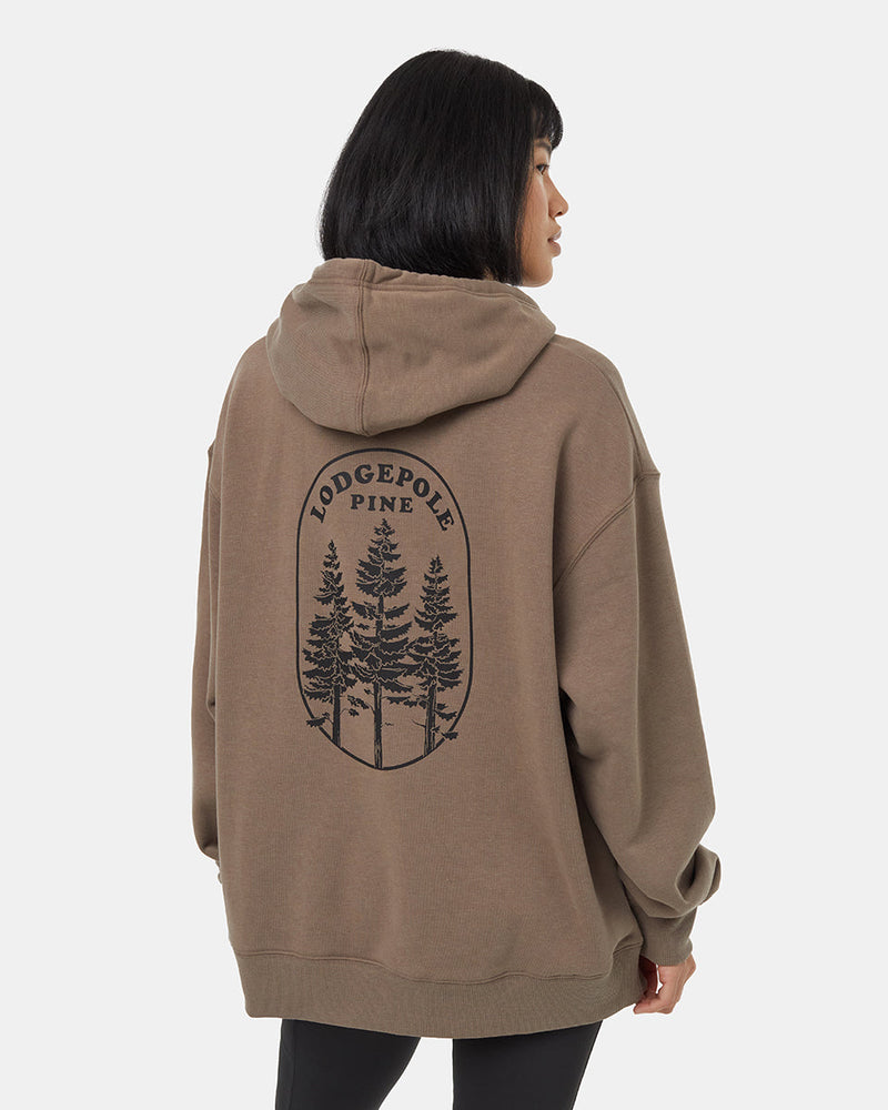 Brown-Printed-Graphic-Oversized-Hoodie