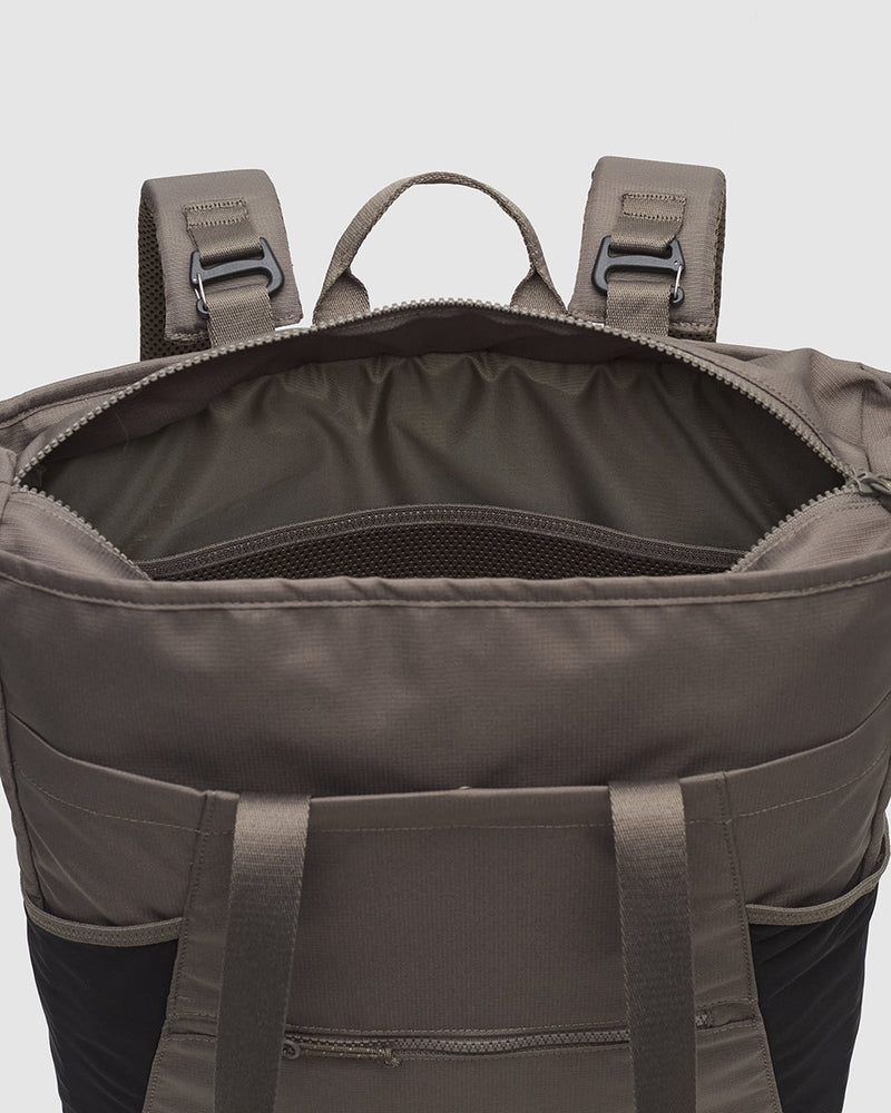 Brown-Recycled-Polyester-Tote-BackPack