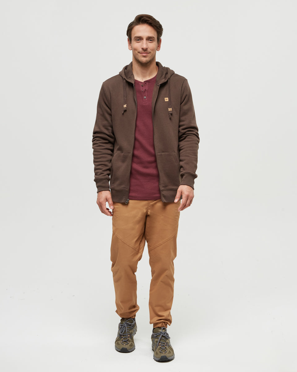Mens Reynard Zip Hoodie | Recycled Materials