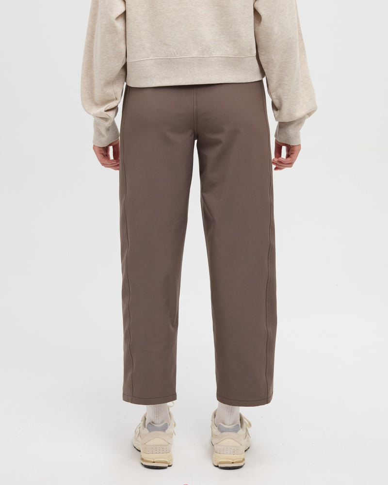 Brown-Women_s-Cropped-Mid-rise-Pant