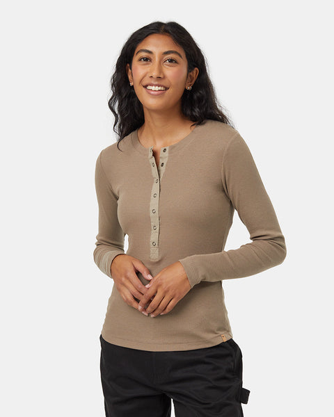 Brown-Womens-Crewneck-Shirt-