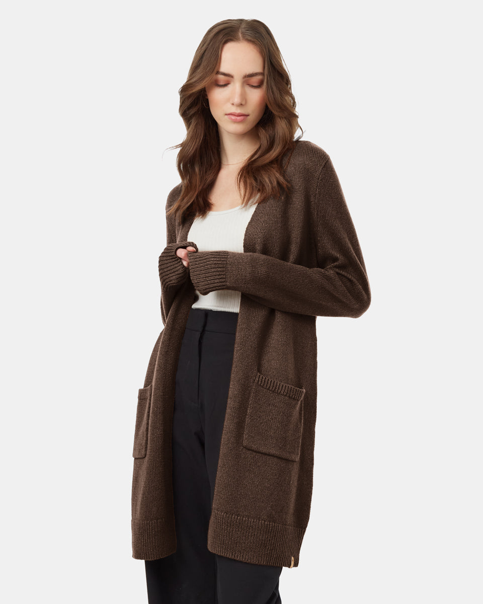 Womens Highline Wool Cardigan | Recycled Polyester