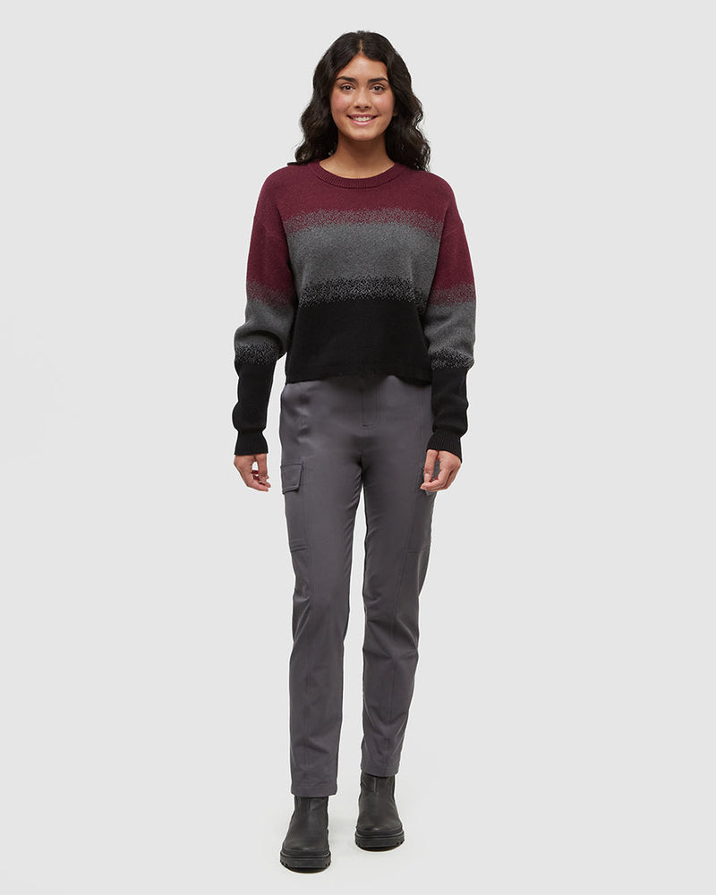 Burgundy-Relax-Organic-Cotton-Sweater