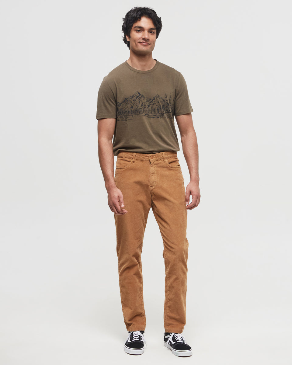 everyone corduroy pants (CAMEL)　サイズL everyone corduroy belted easy pants (CAMEL) | everyone