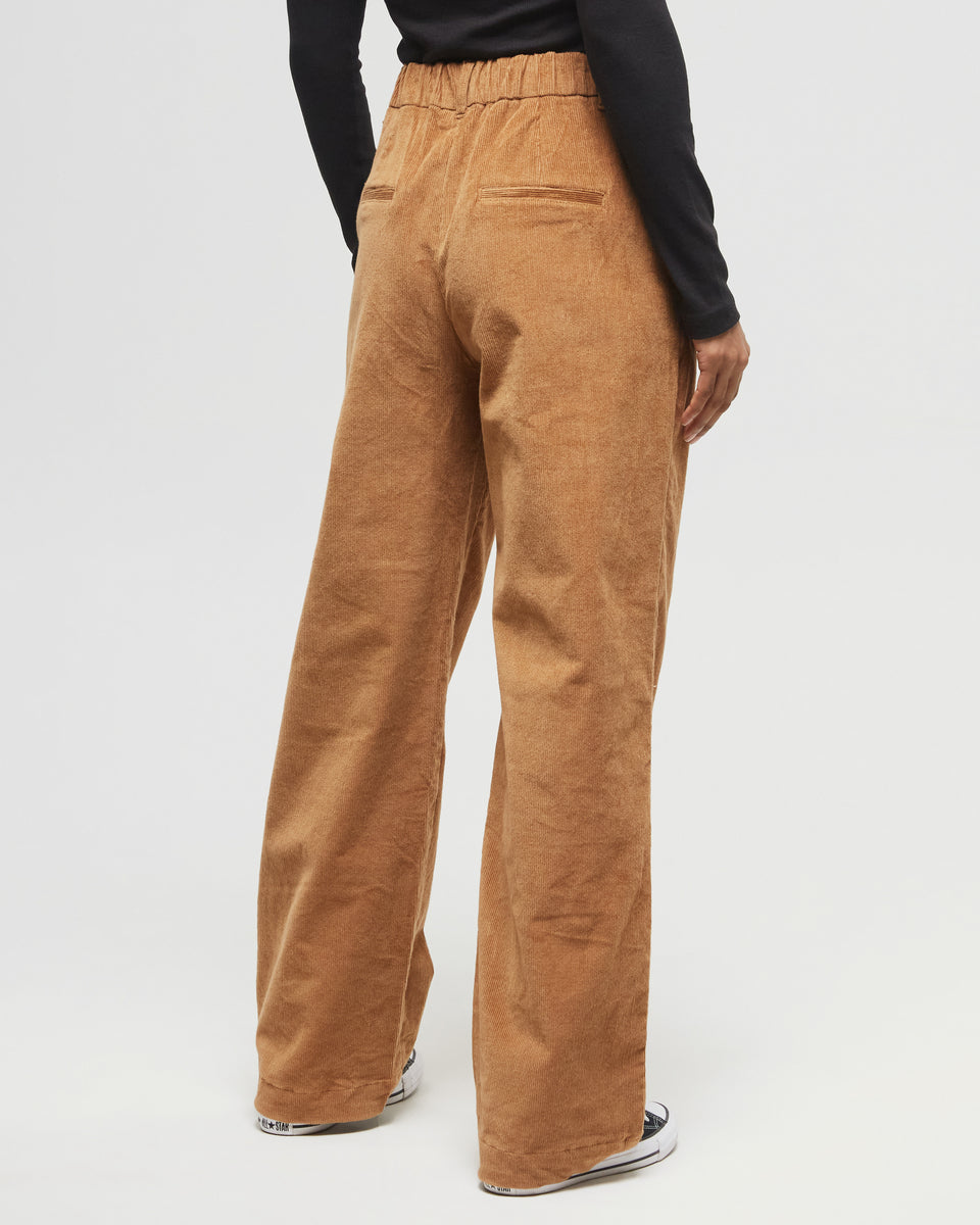 Womens EcoStretch Corduroy Straight Leg Pant