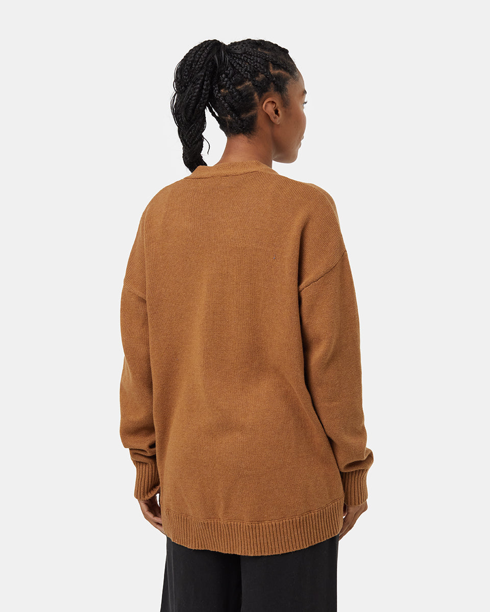 Womens Highline Mid Length Cardigan | Organic Cotton
