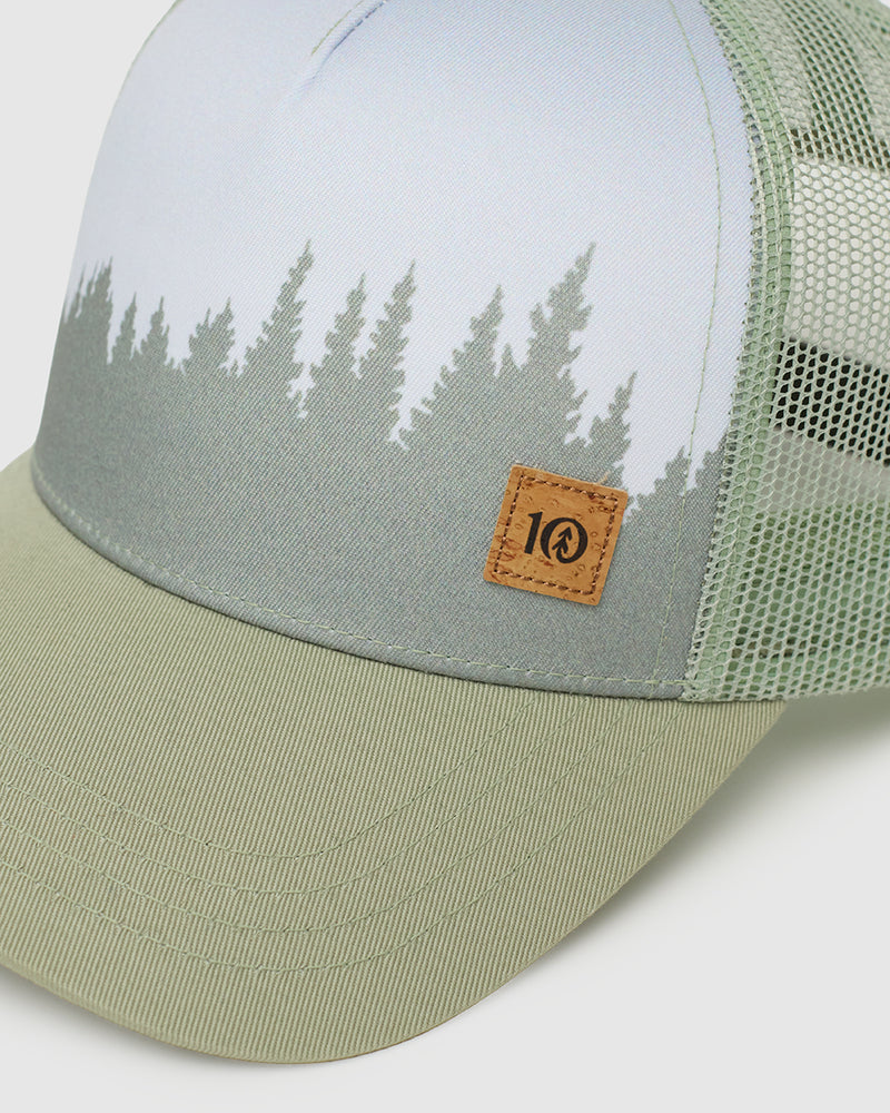Green-5-Panel-High-Profile-Baseball-Cap