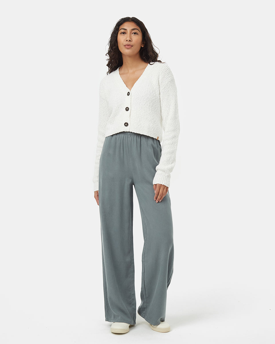 Tencel Wide Leg Pant | Recycled Materials