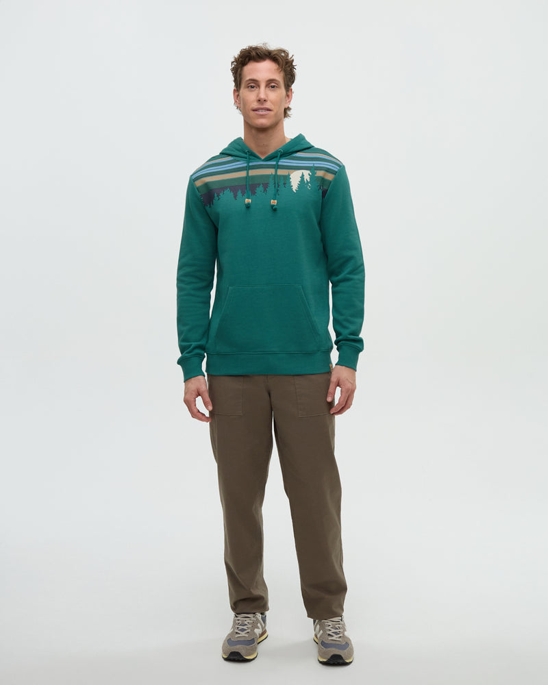 Green-Heather-Fleece-Set-In-Zip-Hoodie