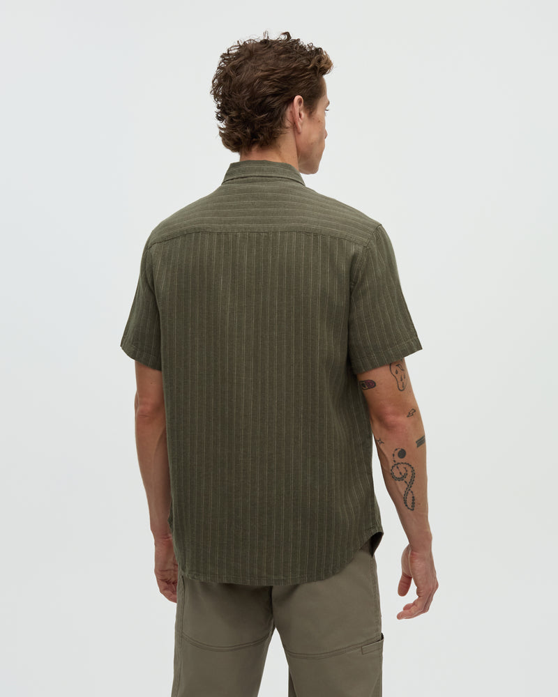 Green-Hemp-Button-Front-Shortsleeve-Shirt