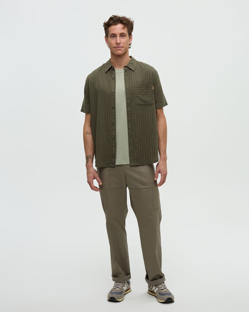 Green-Hemp-Button-Front-Shortsleeve-Shirt