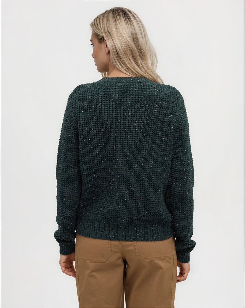 Green-Highline-Nep-Crew-Sweater