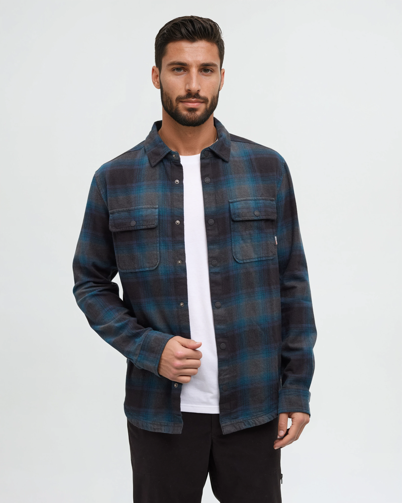 Green-Mens-Button-Up-Shirt