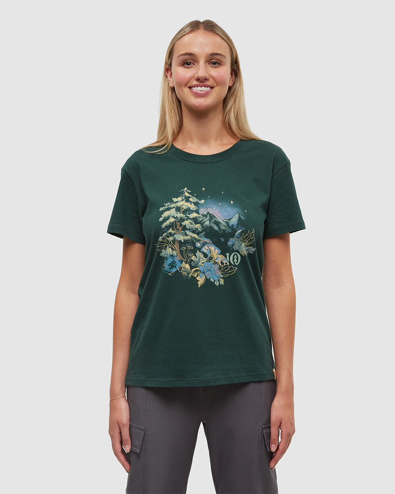 Green-Relax-Printed-Graphic-Cotton-T-Shirt